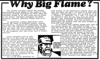 'Why Big Flame?' - from Big Flame newspaper. 1972