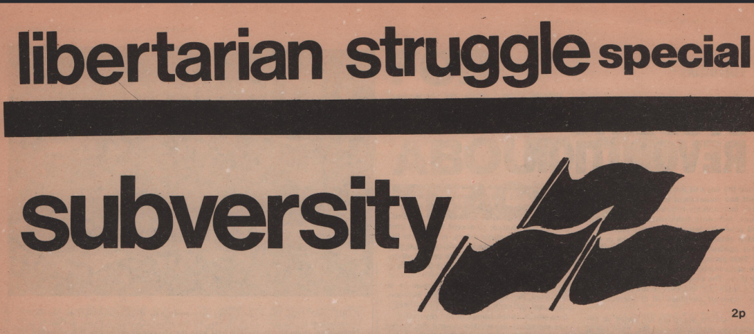 AWA newspaper 'Libertarian Struggle'