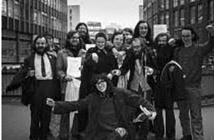The BWNIC 14 - after aquittal at the Old Bailey (1975)