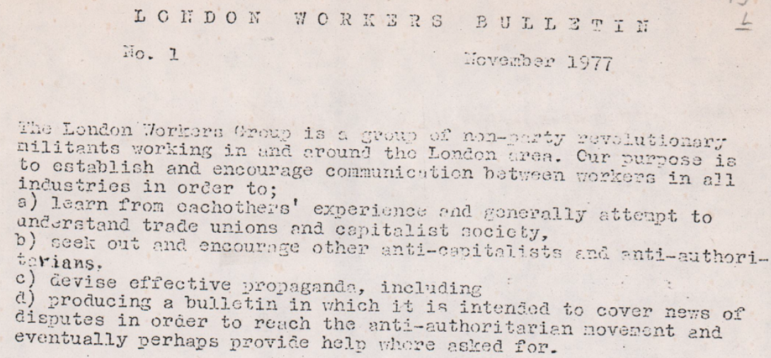 LWG Bulletin (1977)