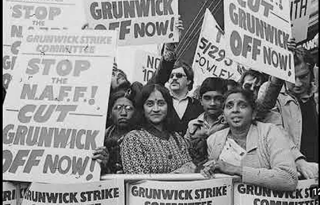 Jayaben Desai and other Grunwick Strikers