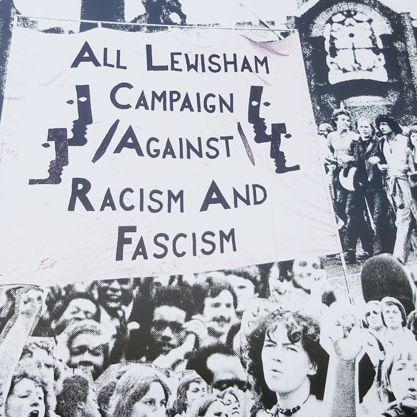 ALCARAF banner at Battle of Lewisham