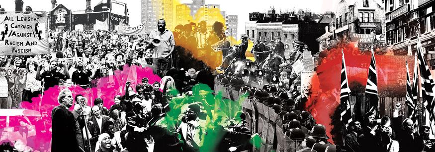 Battle of Lewisham - Mural