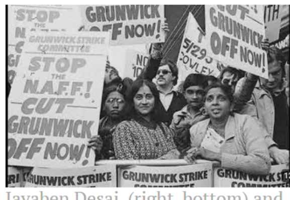 Jayaben Desai and other Grunwick Strikers
