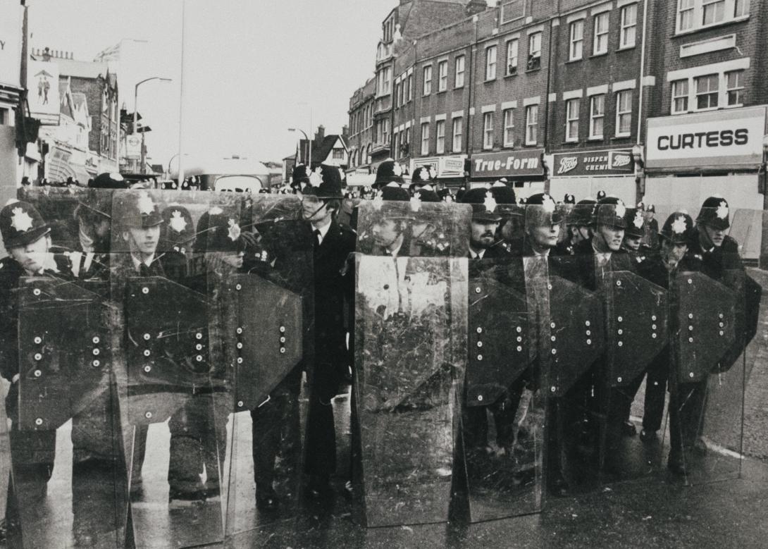 Riot Police in Southall